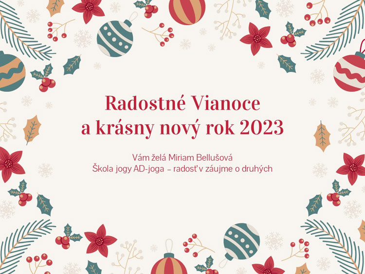 Vianočný pozdrav